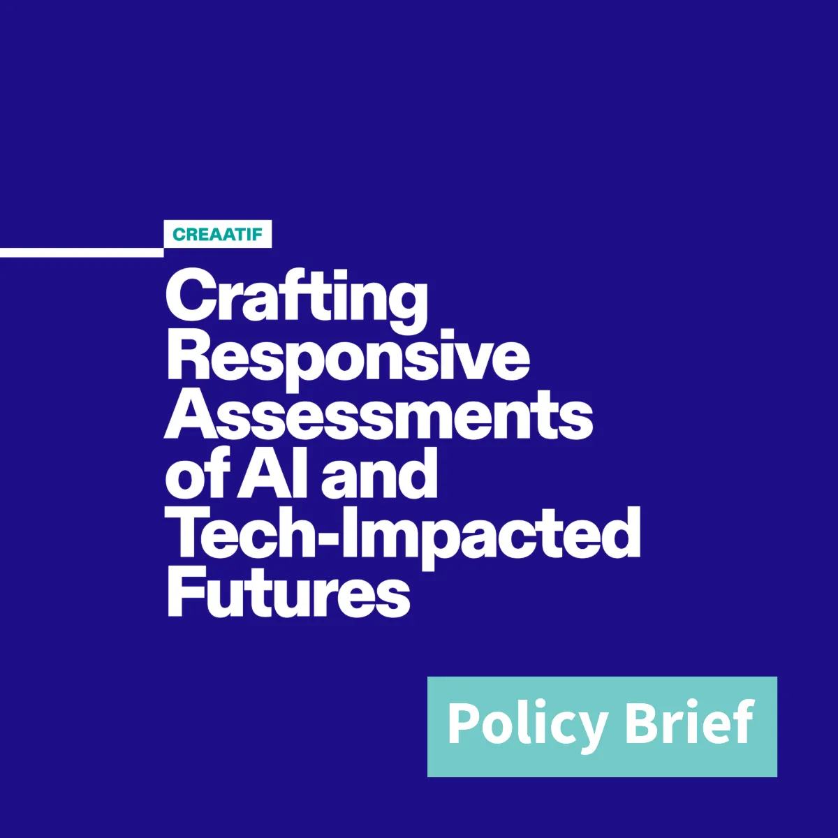 Creative Industries and GenAI: Policy Brief - IFOW Creative Industries and GenAI: Policy Brief - IFOW